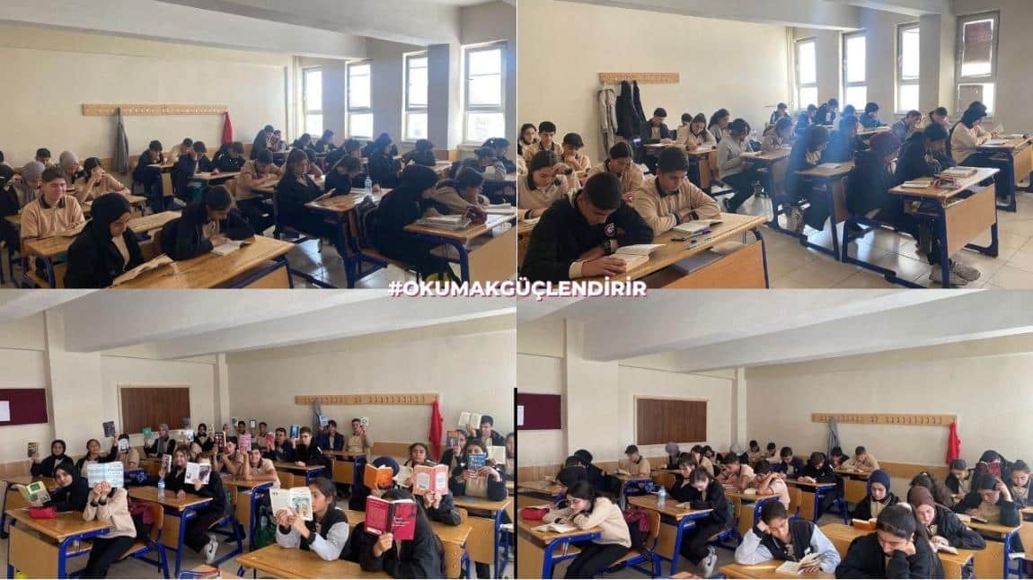 9. Sınıflarla Kitap Okuma Saati Etkinliği