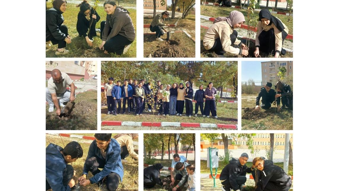 Aile Katılımıyla Fidan Dikimi Etkinliği
